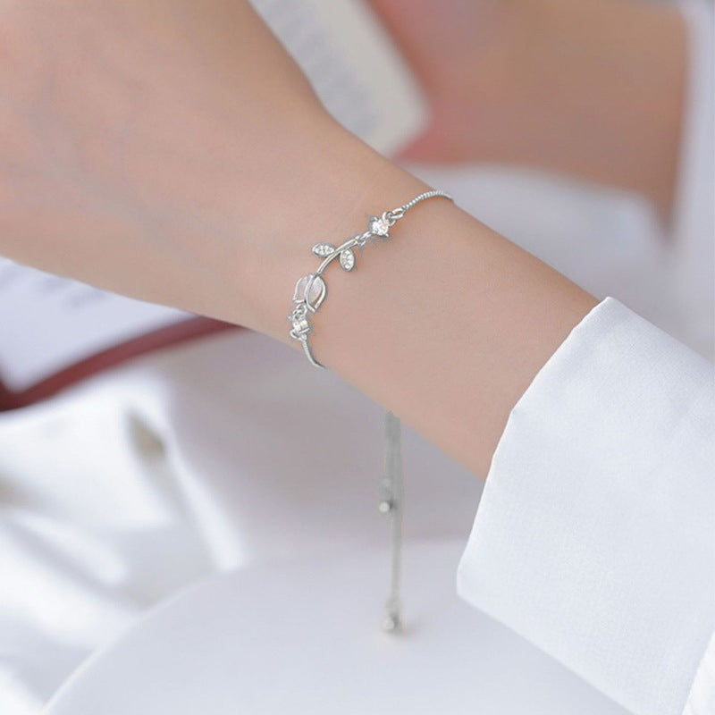 New Adjustable Tulip Bracelet For Women Fashion Special-interest