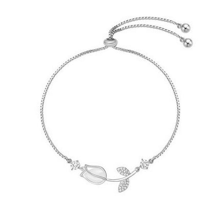 New Adjustable Tulip Bracelet For Women Fashion Special-interest
