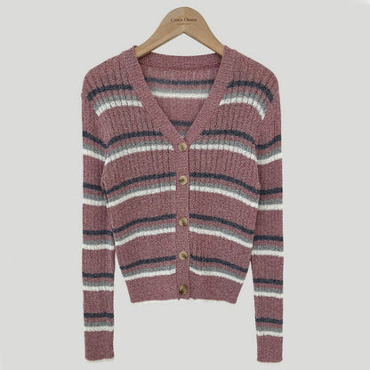 Fashionable Thin Knitted Cardigan Coat For Women
