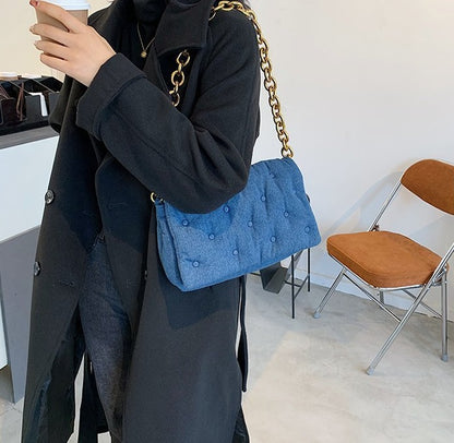 Fashion Simple Single Shoulder Chain Small Square Bag