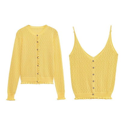 Ladies' Laminated Jacquard Mesh Coat Vest
