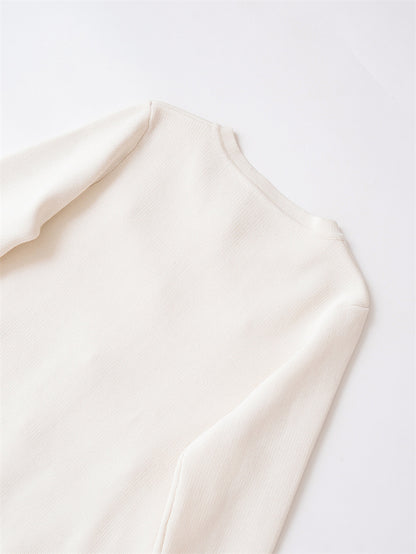 Women's Fashionable All-matching Simple Knitting Coat