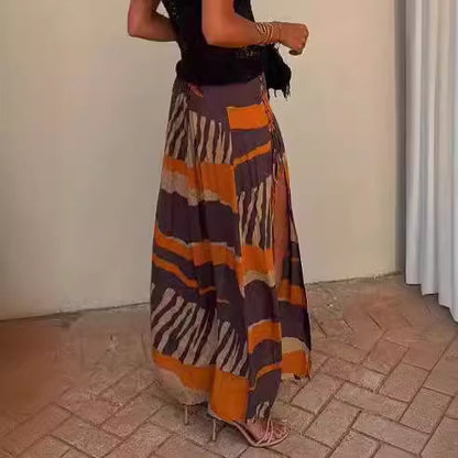 Seaside Beach Vacation Women's Split Skirt