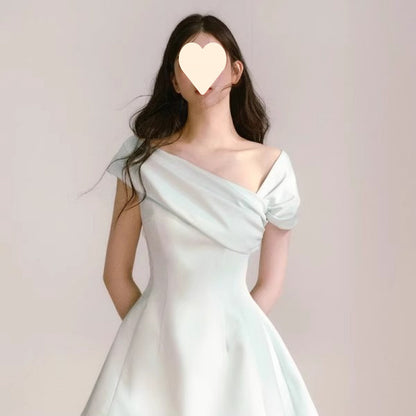 Gold Style Special-interest Design Unique And Beautiful Tight Waist Skirt